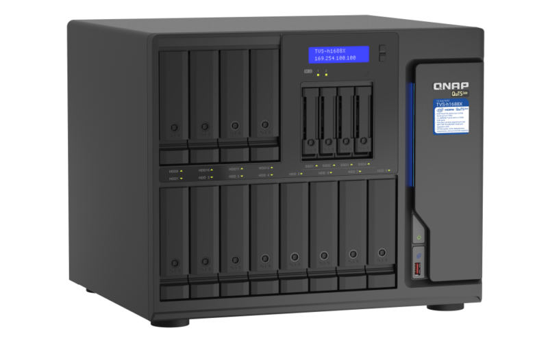 TVS-h1688X-W1250-32G - Storage NAS Enterprise 16 Baias com Intel Xeon W-1250 - Imagem 4