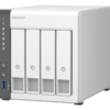QNAP TS-433-4G NAS 4 Baias, Quad-Core 2.0GHz, 4GB RAM, 2.5GbE – Nuvem Privada e Centro Multimídia - Imagem 3