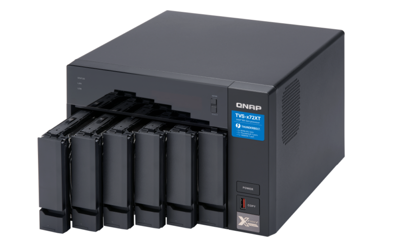 QNAP TVS-672XT-i5-8G (Legacy) - NAS de Alto Desempenho com Intel Core i5 e Thunderbolt 3 | Vircos - Image 8