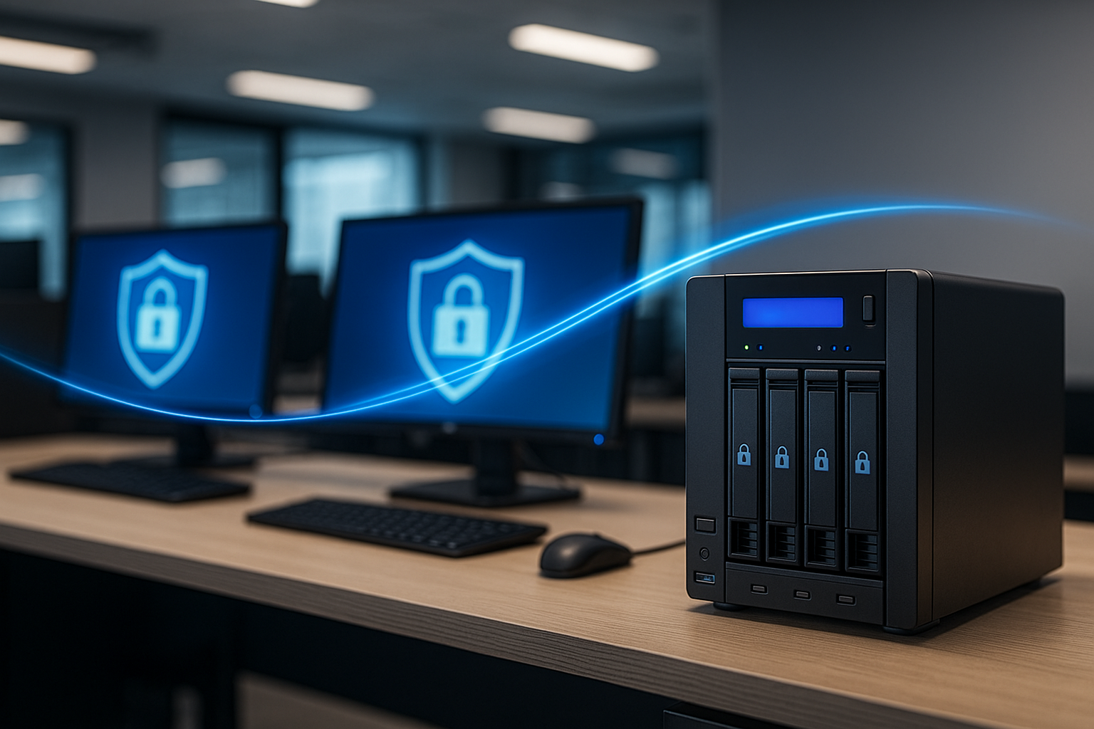 Controle de acesso com servidor NAS: segurança estratégica sem perder produtividade