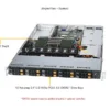 Servidor Supermicro A+ AS-1114S-WN10RT 1U, AMD EPYC, 10x NVMe/SATA, 2x 10GbE, 3x PCIe 4.0 - Imagem 6
