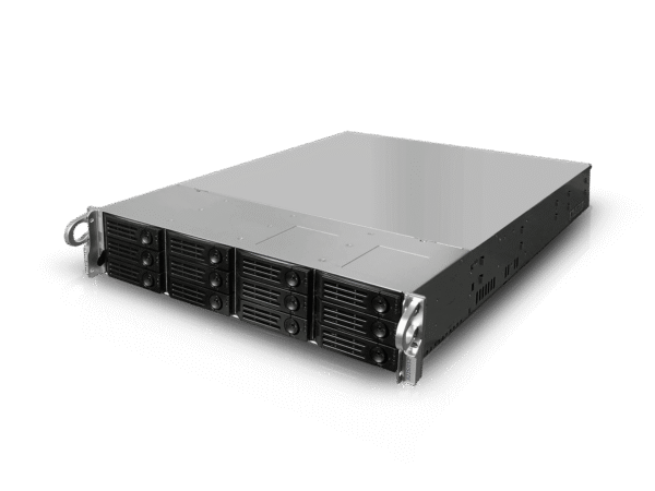 Expansor NAS ASUSTOR Xpanstor 12R – 12 Baias, SAS/SATA, Redundância de Fonte, Hot-Swap