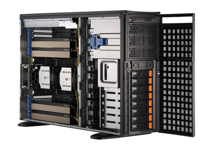 Review supermicro GPU SuperServer SYS-741GE-TNRT