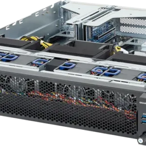 GIGABYTE Edge Server E263-Z34-AAJ1 – 2U, AMD EPYC™ 9005/9004, 2x PCIe Gen5 GPUs, 12 DIMMs DDR5, 2x NVMe/SATA/SAS Hot-Swap