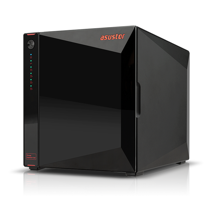 Expansor NAS ASUSTOR AS5004U – 4 Baias, USB-C 10Gbps, MyArchive, Silencioso