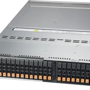 Servidor Supermicro BigTwin SYS-220BT-DNTR 2U com 2 Nós, 12 Baias NVMe por Nó, Suporte Intel Xeon 3ª Geração