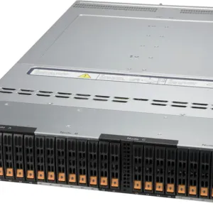 Servidor Supermicro BigTwin SYS-220BT-HNTR 2U 4 Nós com Suporte NVMe, Xeon Scalable e 2600W Redundante