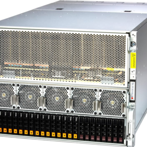 Supermicro GPU SuperServer SYS-821GE-TNMR2 com 8x AMD Instinct MI300X, Dual Xeon 5ª Geração, 8U