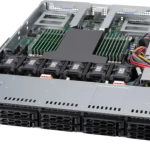 Servidor Supermicro A+ AS-1114CS-TNR 1U, AMD EPYC, 10 Baias Hot-Swap, 2 PCIe 4.0 x16
