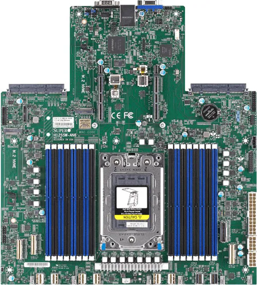 Servidor Supermicro A+ AS-1114CS-TNR 1U, AMD EPYC, 10 Baias Hot-Swap, 2 PCIe 4.0 x16 - Imagem 2