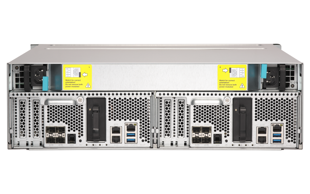 QNAP ES1686dc-2145NT-96G - Storage Enterprise Dual Controller ZFS 3U - Imagem 2