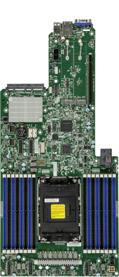 Supermicro FatTwin SYS-F511E2-RT – 4U 8 Nós, Xeon Scalable, até 48 NVMe/SAS/SATA, Redundante 2000W - Imagem 2