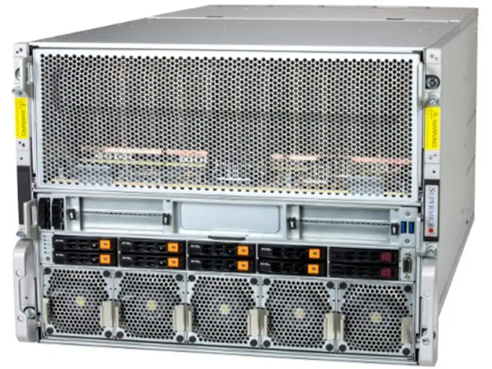 Servidor GPU Supermicro A+ Server AS-8126GS-TNMR com 8 GPUs AMD Instinct MI325X, Dual AMD EPYC, 6TB DDR5