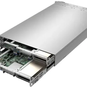Supermicro SuperServer SYS-210GP-DNR 2U Dual Node com até 3 GPUs por nó, Intel Xeon 3ª Geração