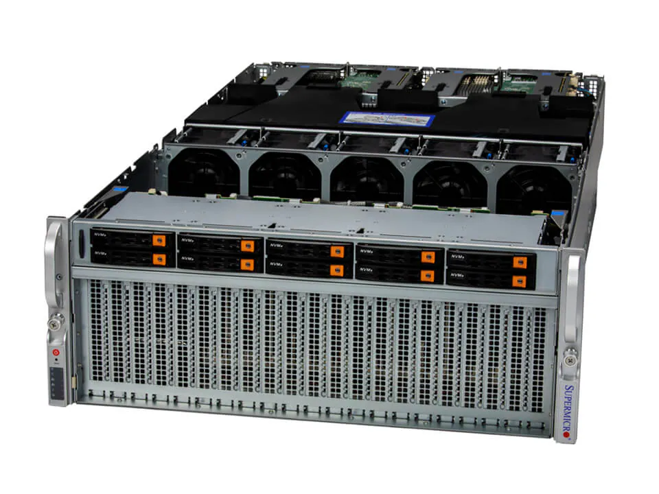 Supermicro SuperServer SYS-420GU-TNXR com NVIDIA HGX A100 4-GPU, 3rd Gen Intel Xeon, 8TB RAM