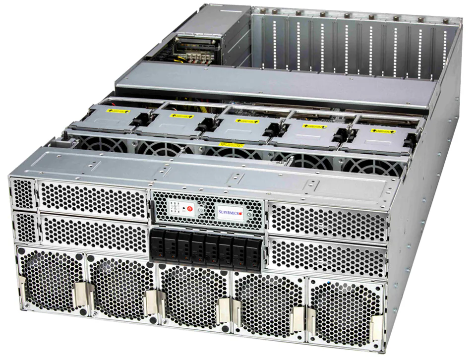 Supermicro SuperServer SYS-422GL-NR | 4U MGX com até 8 GPUs NVIDIA PCIe e CPUs Intel Xeon 6