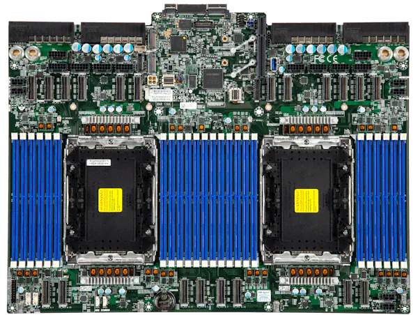 Supermicro SuperServer SYS-522GA-NRT com até 10 GPUs PCIe, Xeon 6900, DDR5, 24x NVMe, 5U - Imagem 2