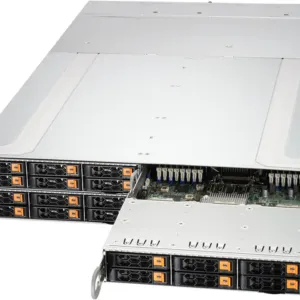 Servidor Supermicro SYS-212GT-HNR 2U 4 Nós, Xeon 6, NVMe, DDR5, OCP 3.0