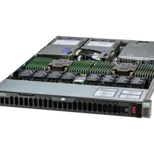 Supermicro SuperServer SYS-120H-TNR 1U Dual Xeon com 8 Baias NVMe/SAS/SATA