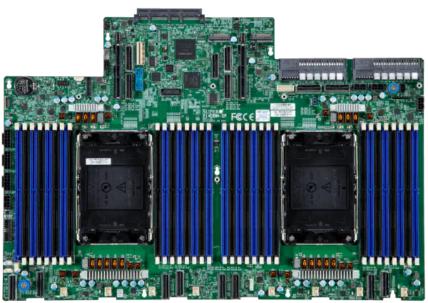 Servidor Supermicro SuperServer SYS-122H-TN 1U Dual Socket Xeon, até 8TB DDR5, 8 Baias NVMe/SAS/SATA - Imagem 2