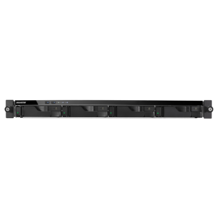 NAS Asustor Lockerstor 4RS/4RD AS6504RS/AS6504RD, 4 Baias, Intel Atom C3538, 8GB DDR4, 4x USB 3.2, 4x LAN (2x 2.5GbE), Fonte Redundante - Imagem 3