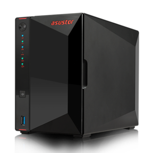 NAS ASUSTOR Nimbustor 2 AS1102T – 2 Baias, 2GB RAM DDR4, HDMI, Dual LAN 2.5GbE