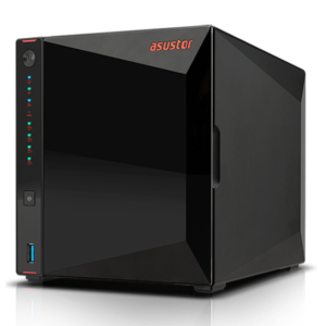 NAS ASUSTOR Nimbustor 4 Pro AS3304T com 4 Baias, 2.5GbE e 4GB RAM DDR4
