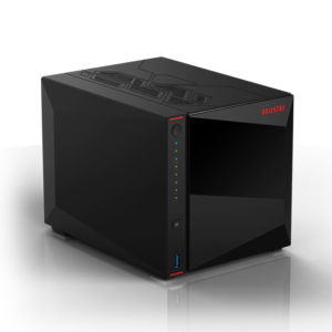 NAS NIMBUSTOR 4 Gen2 (AS5404T) Intel Celeron N5105, 4 Baias, 4GB RAM, 2x 2.5GbE, HDMI, M.2 NVMe