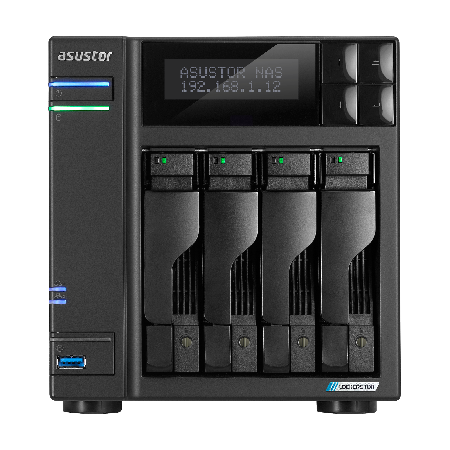 NAS ASUSTOR LOCKERSTOR 4 Gen2 AS6704T – 4 Baias, Intel Celeron N5105, 4GB DDR4, 2x 2.5GbE - Imagem 3