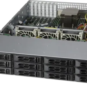 Servidor Supermicro A+ AS-2014S-TR 2U com AMD EPYC, 12 Baias Hot-Swap e 7 Slots PCIe 4.0