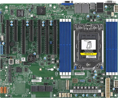 Servidor Supermicro A+ AS-2014S-TR 2U com AMD EPYC, 12 Baias Hot-Swap e 7 Slots PCIe 4.0 - Imagem 2