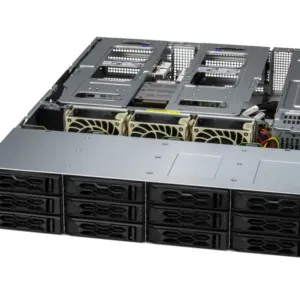 Servidor Supermicro A+ AS-2015CS-TNR 2U Gold, AMD EPYC 9004/9005, 12 Baias Hot-Swap, DDR5, PCIe 5.0