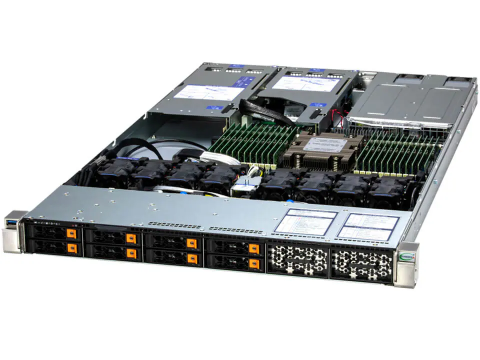 Servidor Supermicro A+ AS-1115HS-TNR | AMD EPYC 9004/9005, 24x DDR5, 3x PCIe 5.0, 8 Baias Hot-Swap 2,5″