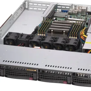 Servidor Supermicro A+ AS-1014S-WTRT 1U AMD EPYC, 4 Baias SATA, 10GbE Duplo
