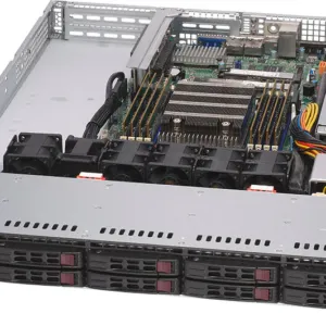 Servidor Supermicro A+ AS-1114S-WTRT 1U AMD EPYC, 10 Baias SATA, 10GbE Duplo