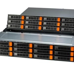 Servidor Supermicro A+ ASG-2015S-E1CR24L 2U 24 Baias 3.5" AMD EPYC 9004/9005 DDR5 PCIe 5.0 Redundante