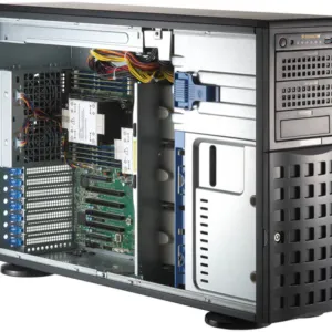 Supermicro SuperServer SYS-741P-TR | 4U Rack, Xeon Dual, 4TB DDR5, Redundância 1200W