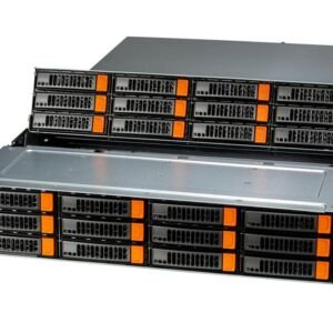 Servidor Supermicro SSG-620P-E1CR24H 2U, 24 Baias Hot-Swap, Xeon 3ª Geração, PCIe 4.0, 1600W Redundante