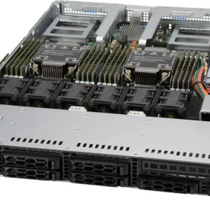 Servidor Supermicro CloudDC SYS-120C-TR 1U, Xeon Scalable, 8 Baias SAS/SATA