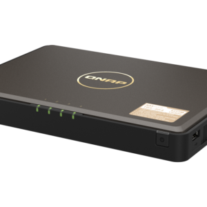 QNAP TBS-464-8G NASbook Portátil com 4x M.2 NVMe, 2x 2.5GbE, HDMI 4K, 8GB RAM