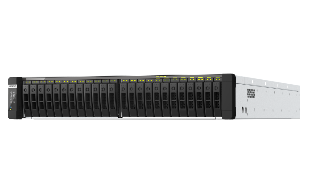 QNAP TDS-h2489FU-4314-256G – Storage Enterprise NVMe All-Flash com Dual Xeon Silver e 256GB RAM