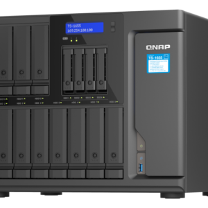 QNAP TS-1655-8G NAS 16 Baias, Intel 8 Núcleos, 2.5GbE, 8GB DDR4