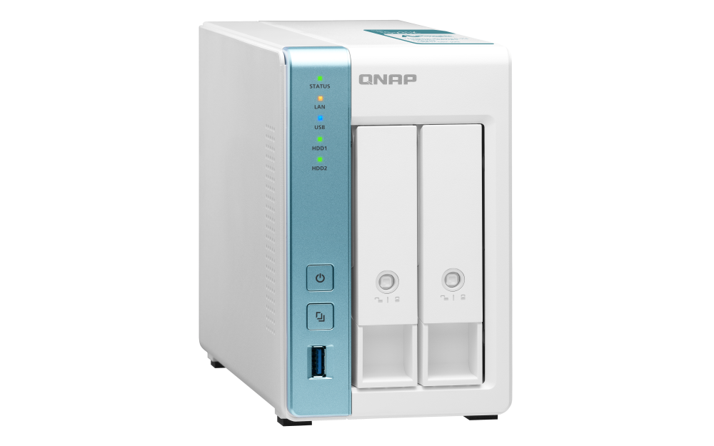 Servidor NAS QNAP TS-231K, 2 Baias, Quad-Core 1.7GHz, 1GB RAM DDR3, Branco - Imagem 6