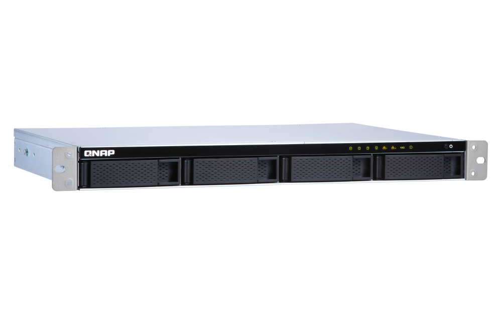 QNAP TS-431XeU – NAS 4 Baias, Quad-Core, 8GB RAM, 10GbE, Montagem em Rack Curto - Imagem 4