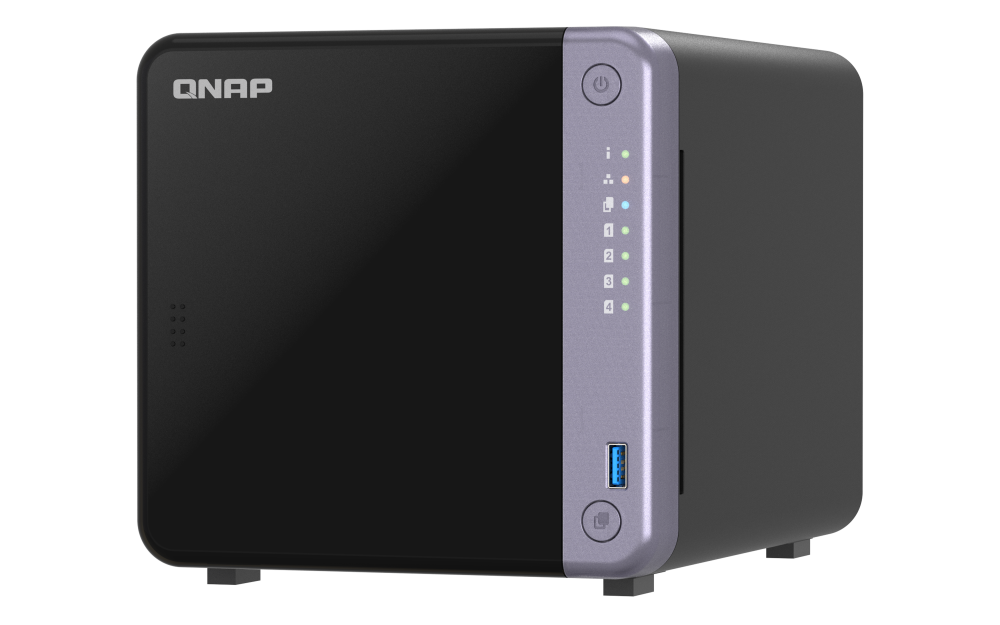 QNAP TS-432X-4G NAS 4 Baias, Quad-Core, 4GB RAM, 10GbE e 2x 2.5GbE