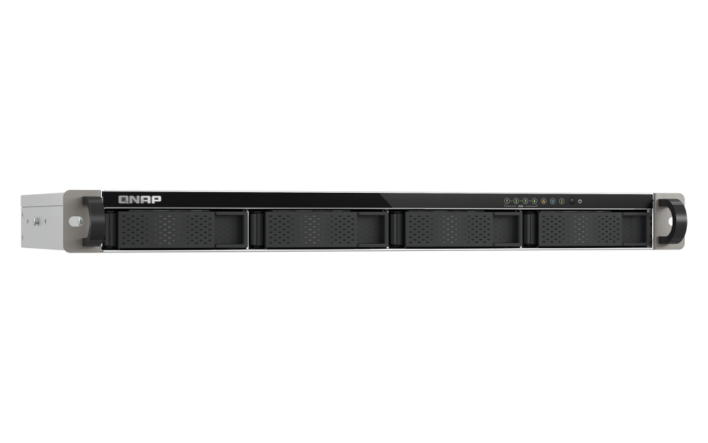 QNAP TS-433eU 1U Rackmount NAS, 4GB RAM, ARM Cortex-A55, 2x 2.5GbE