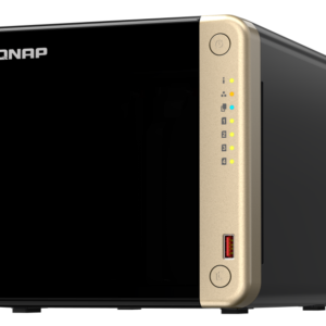 QNAP TS-464-8G NAS 4 Baias, Intel Quad-Core, 2.5GbE, 8GB RAM DDR4