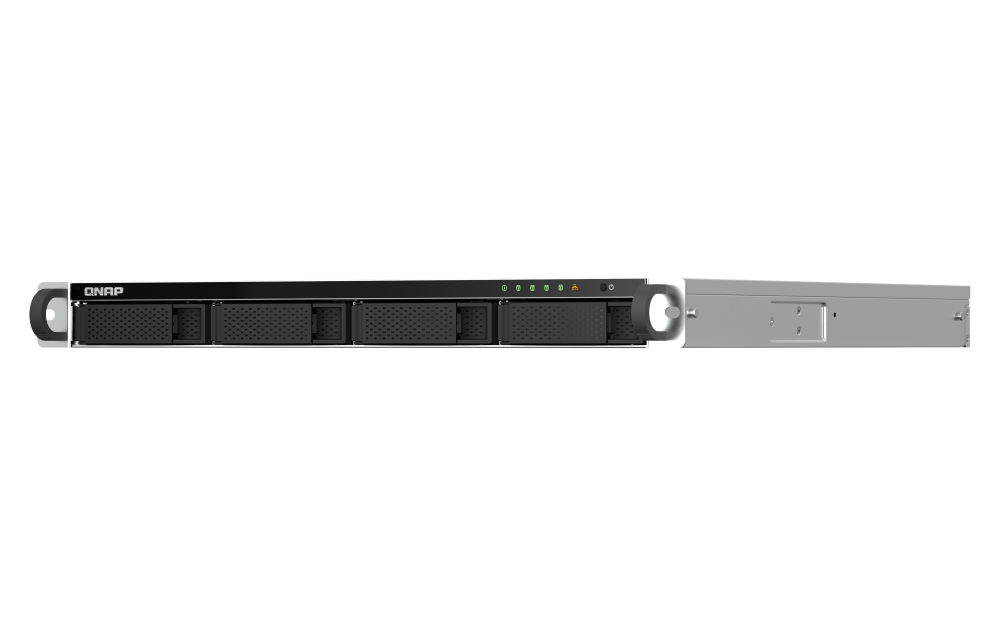 QNAP TS-464U-RP 4 Baias, 2.5GbE, HDMI 4K, Fonte Redundante, NAS Rackmount