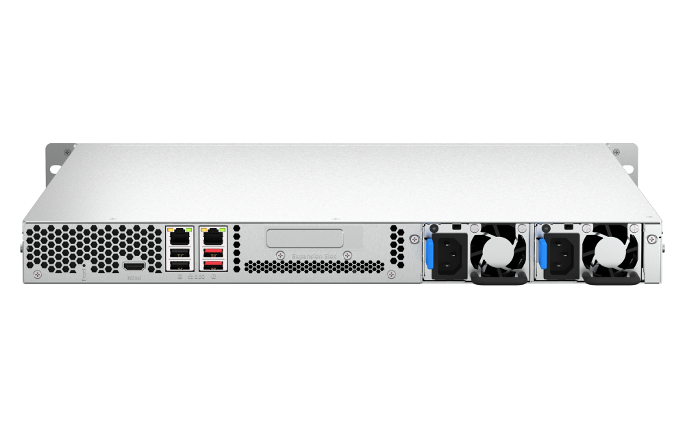 QNAP TS-464U-RP 4 Baias, 2.5GbE, HDMI 4K, Fonte Redundante, NAS Rackmount - Imagem 2