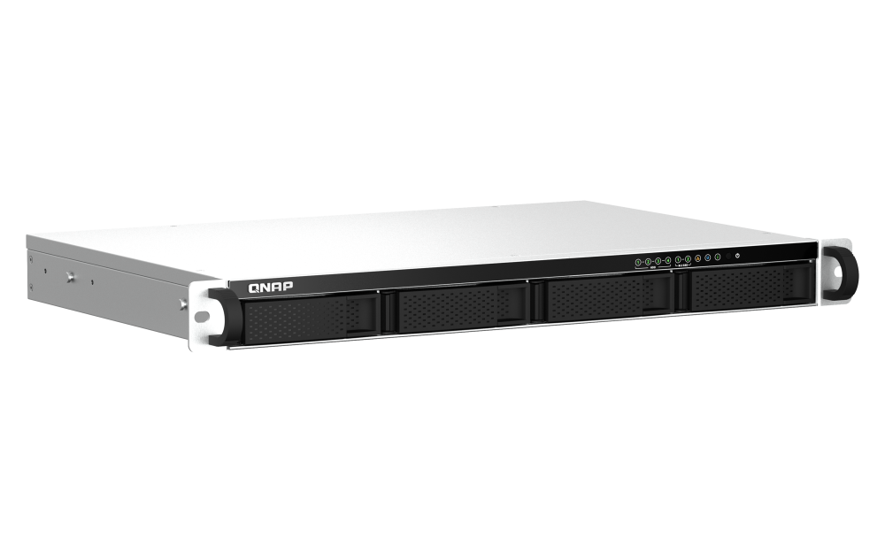 Servidor NAS QNAP TS-464eU-8G, Intel Celeron Quad-Core, 4 Baias, 8GB DDR4, 2x 2.5GbE, HDMI 4K, Suporte M.2 NVMe - Imagem 3